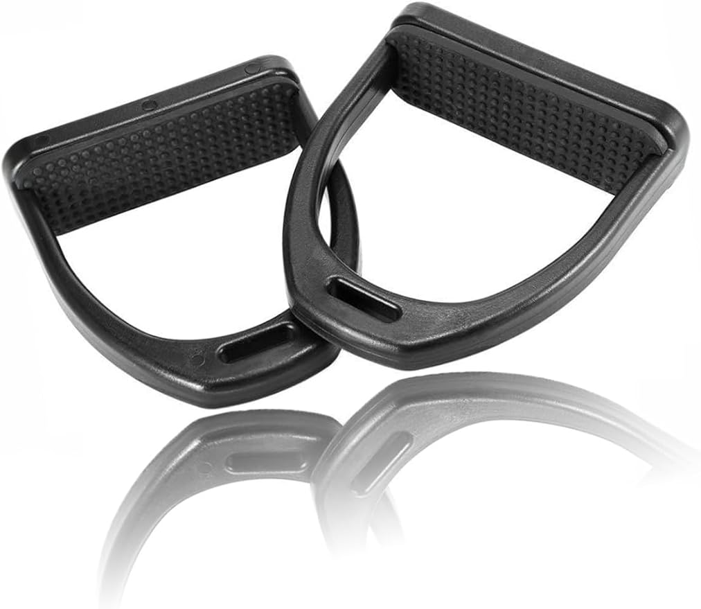 Plastic Stirrups in Black