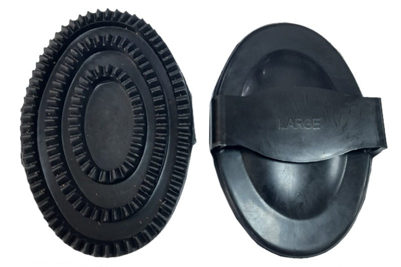 Soft rubber curry in Black