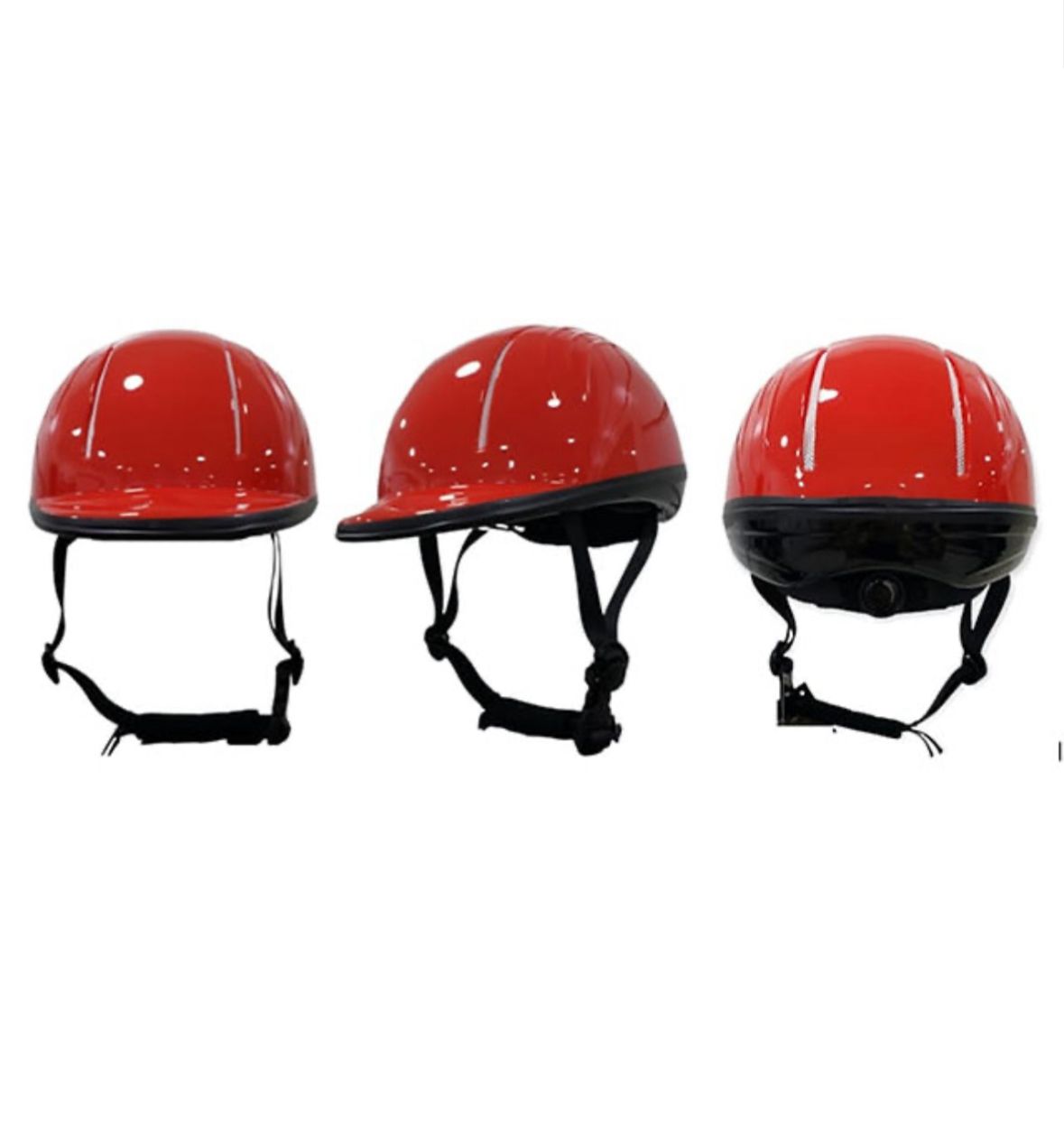 Plastic helmet in Red