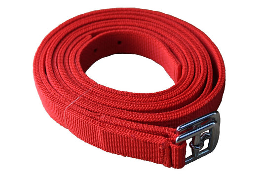 Nylon Stirrup Strap in Red