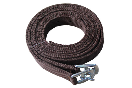 Nylon Stirrup Strap in Brown