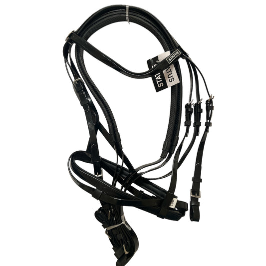 Status PVC Bridle with Reins