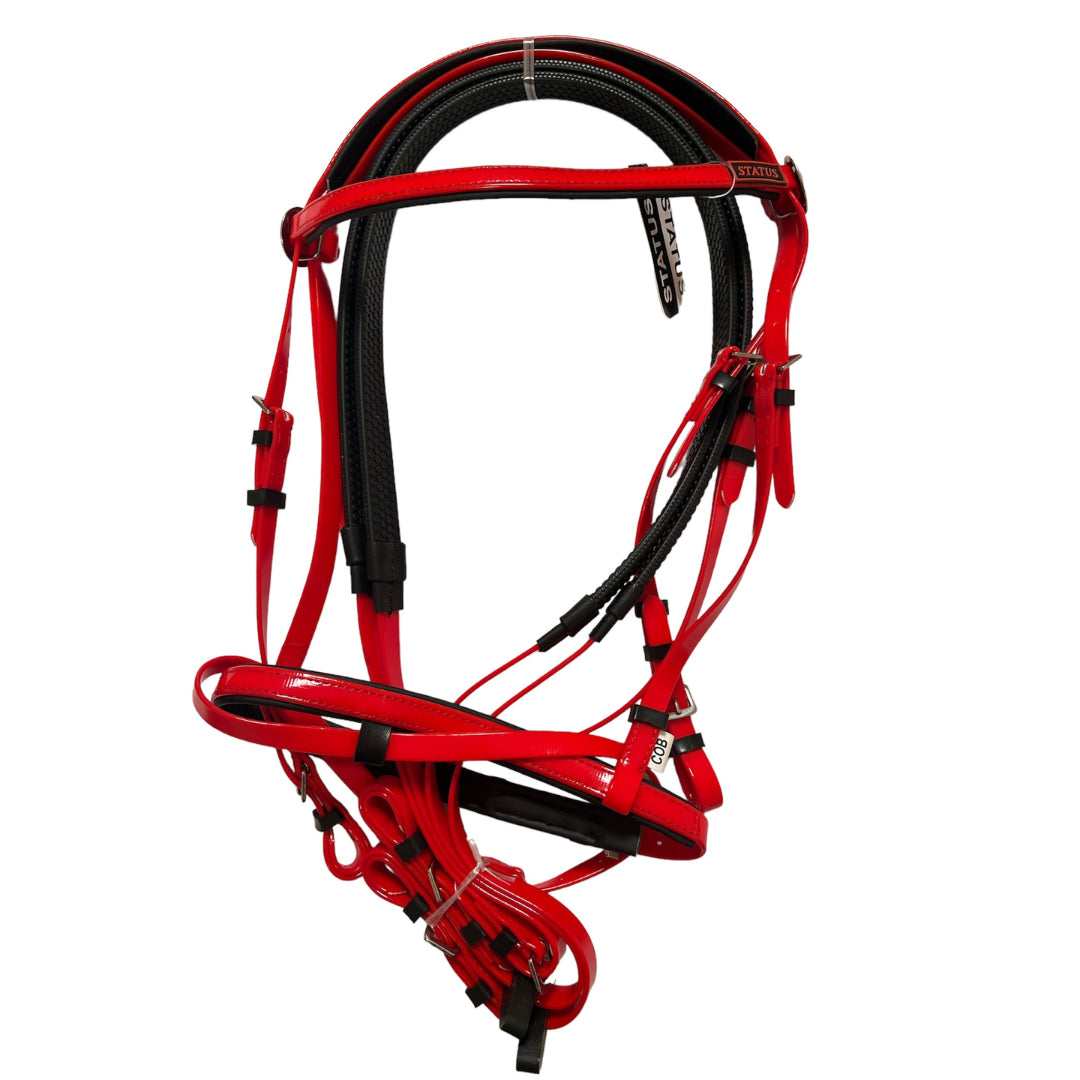 Status PVC Bridle with Reins