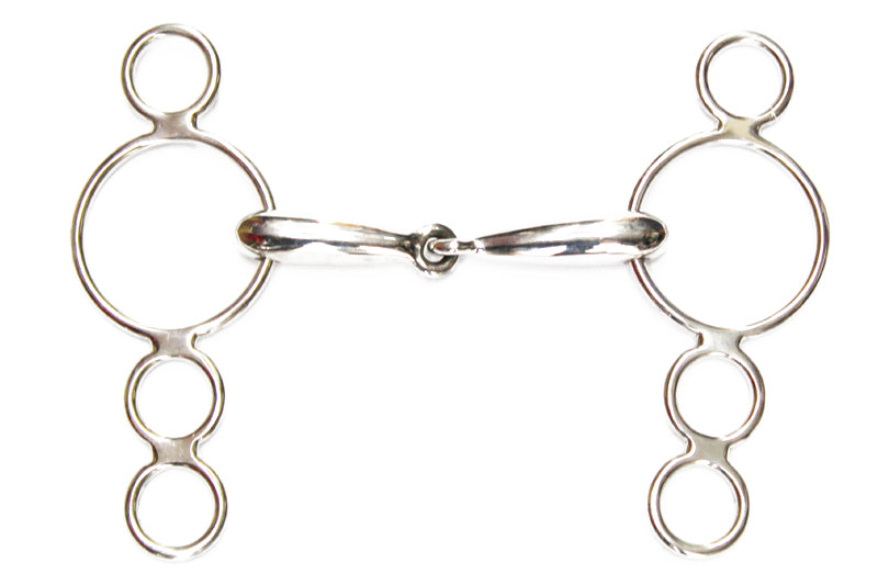 3-Ring Gang bit (Dutch Gag bit)