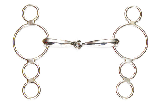 3-Ring Gang bit (Dutch Gag bit)