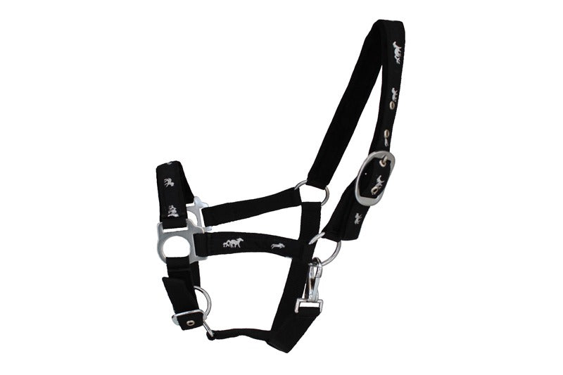 Standard Nylon Halters in Black