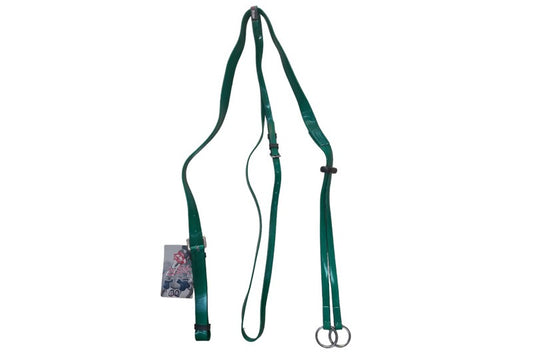 Synthetic/Biothane Running Martingale in Green