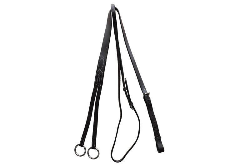 Synthetic/Biothane Running Martingale in Black